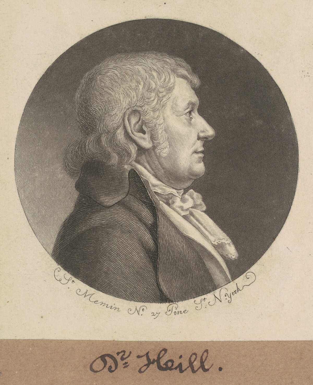 John Thurman by Charles B. J. Févret de Saint-Mémin