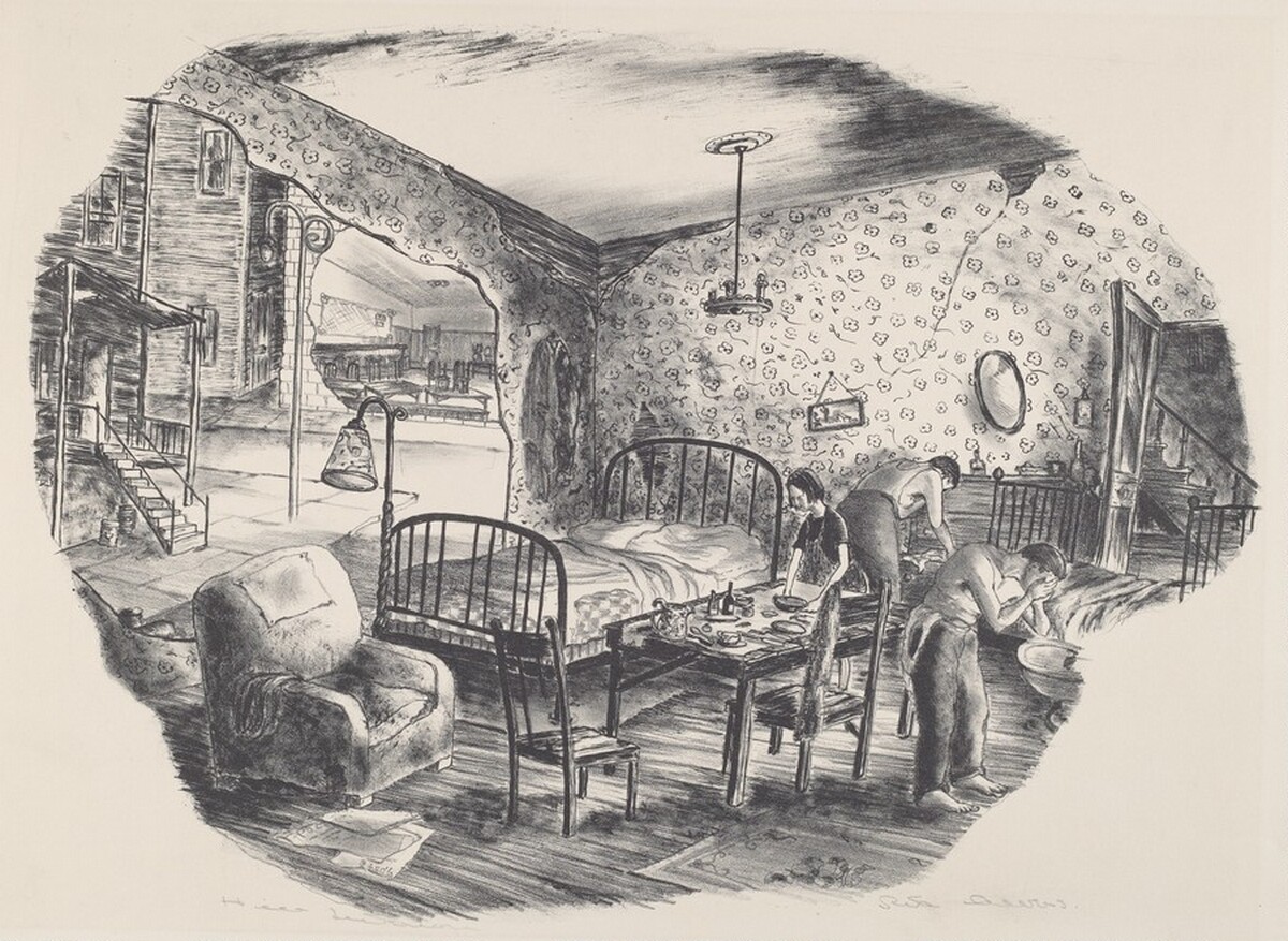 Hill Interior by Rita E. Albers