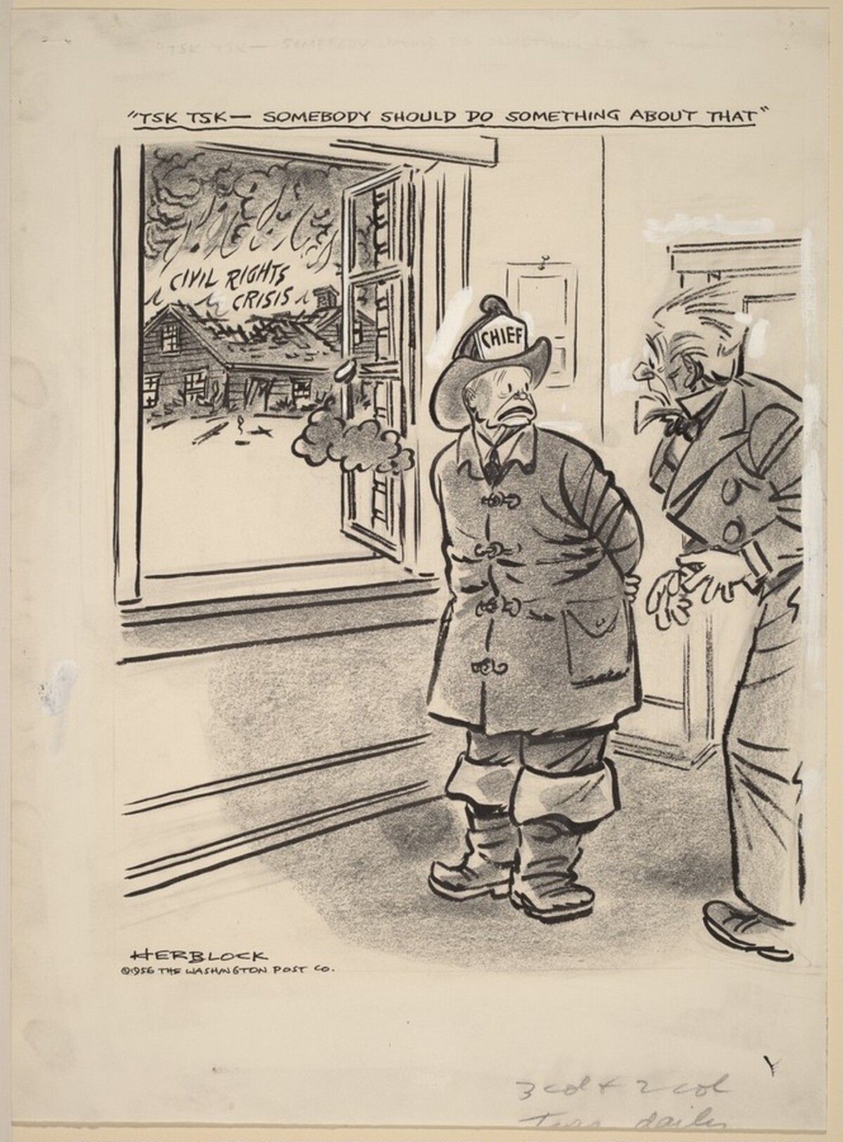 Tsk, Tsk - Somebody Should Do Something About That by Herbert Lawrence Block