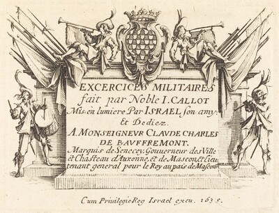 Title Page for "The Military Exercises"