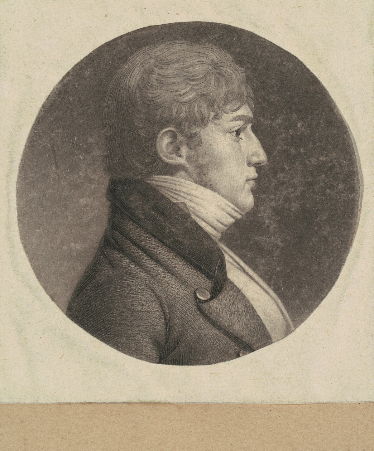James Latimer Cuthbert by Charles B. J. Févret de Saint-Mémin