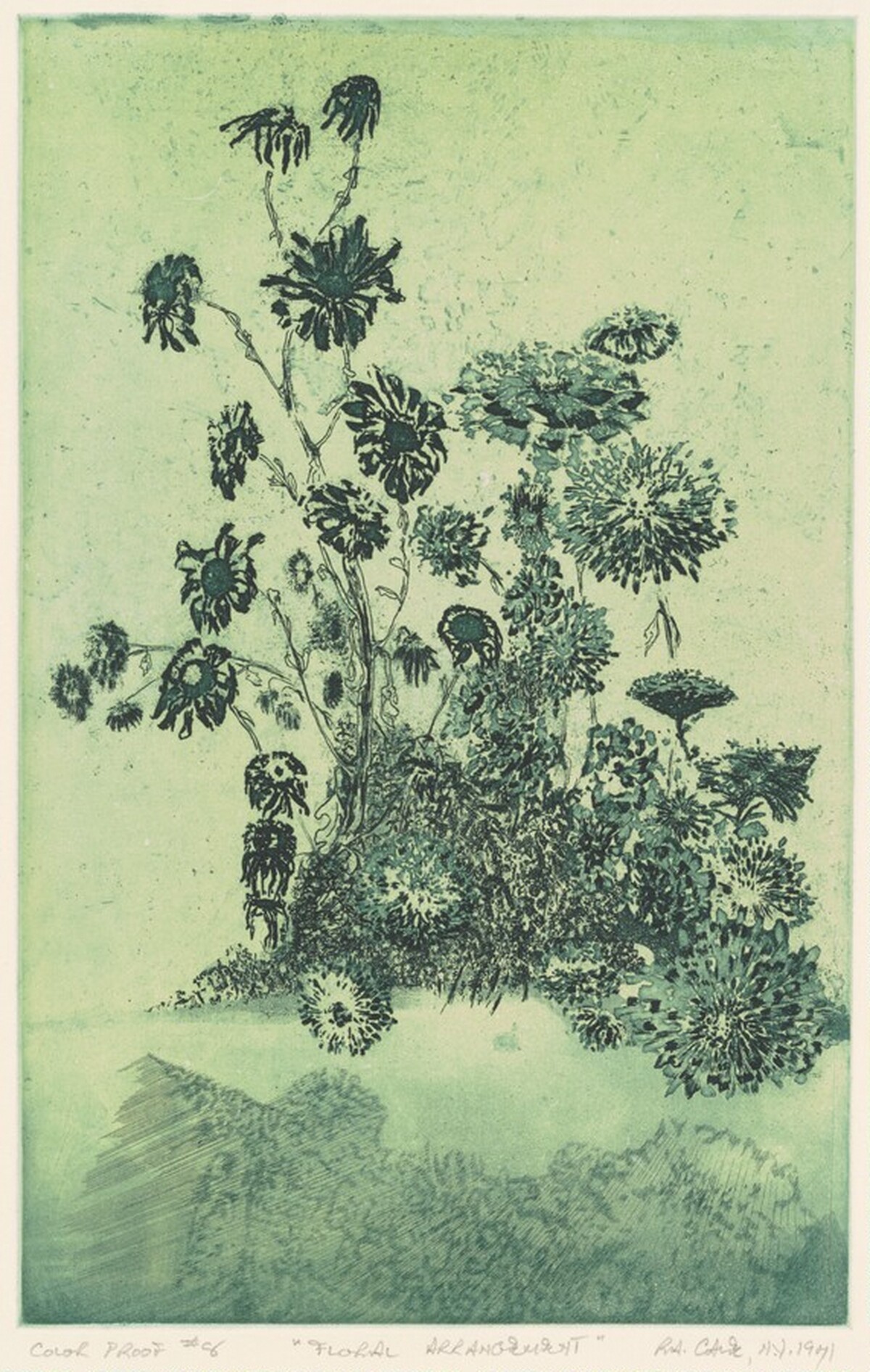 Floral Arrangement by Robert Allan Cale