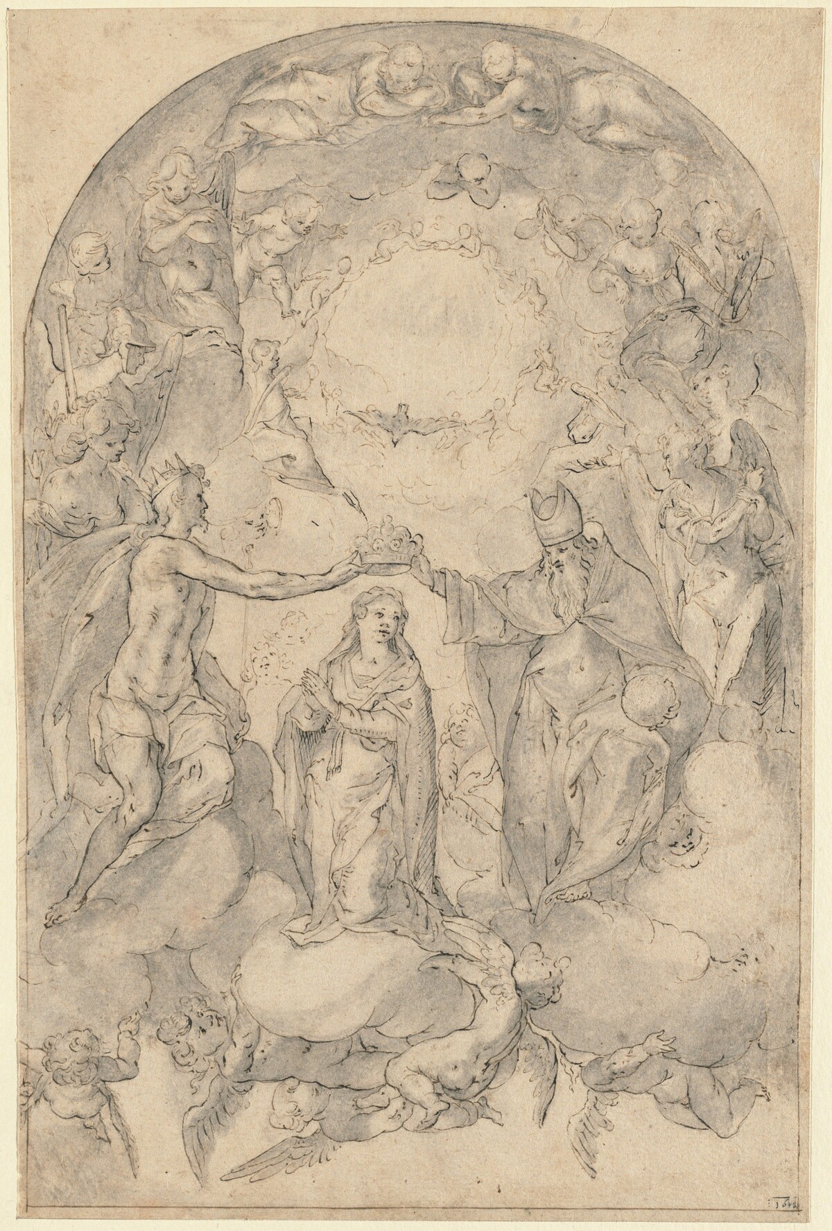 The Assumption and Coronation of the Virgin by Matthäus Gundelach