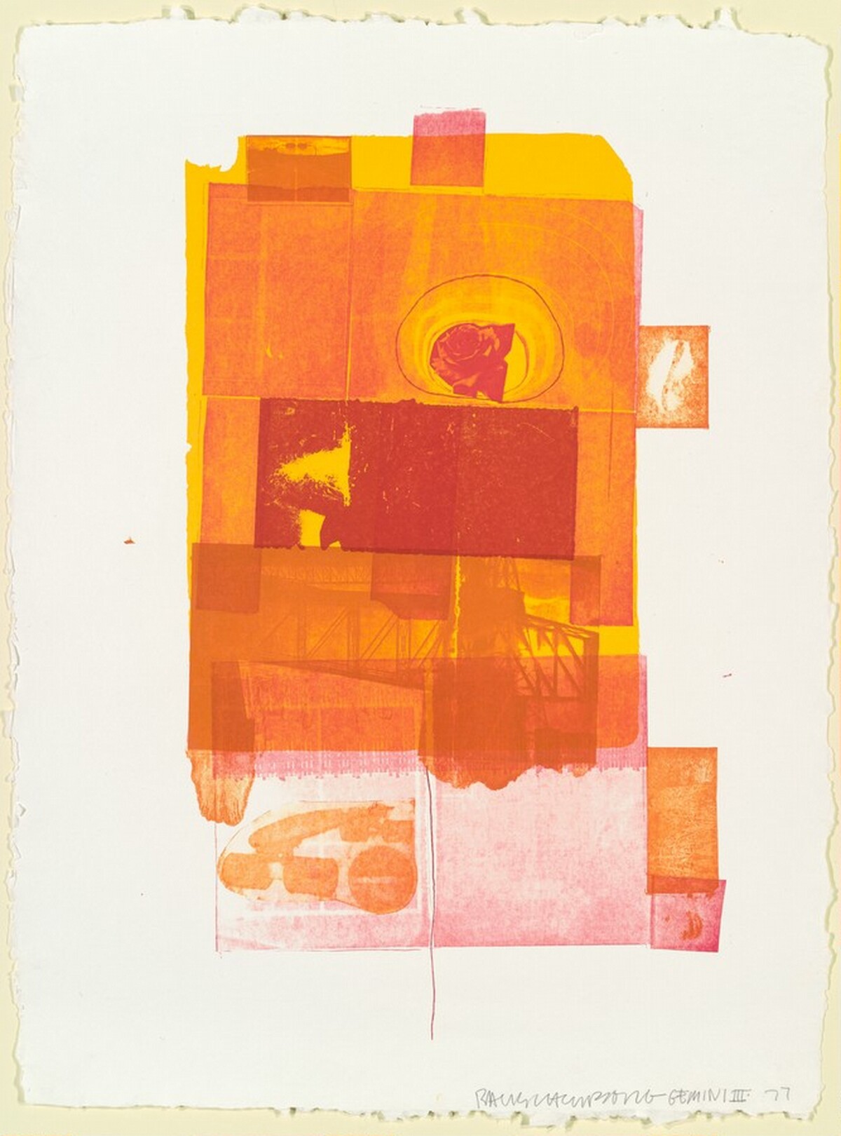 Romances (Pomegranate) by Robert Rauschenberg
