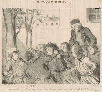 Jeunes imprudens qui se laiseent emporter ...