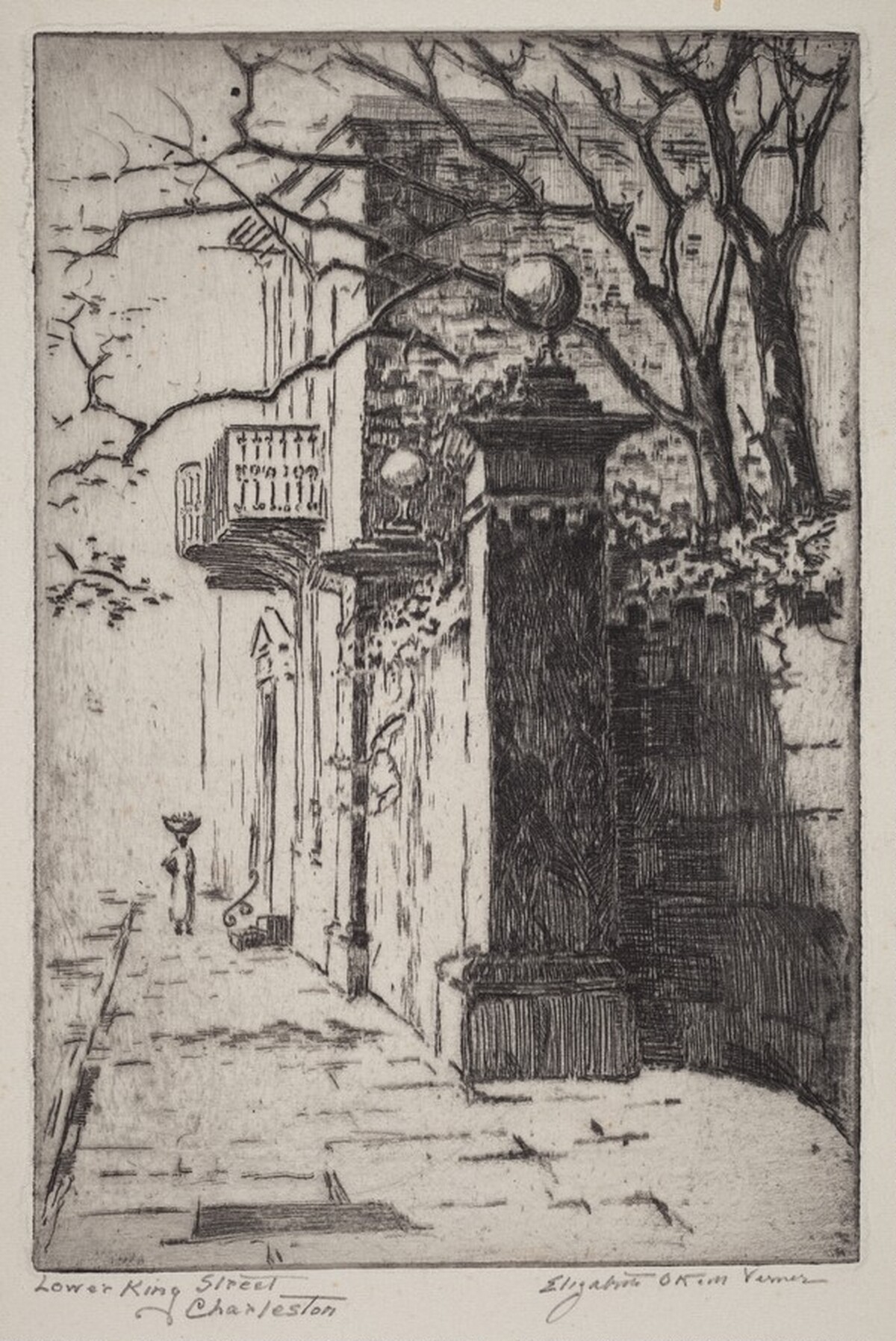 Lower King Street by Elizabeth O'Neill Verner