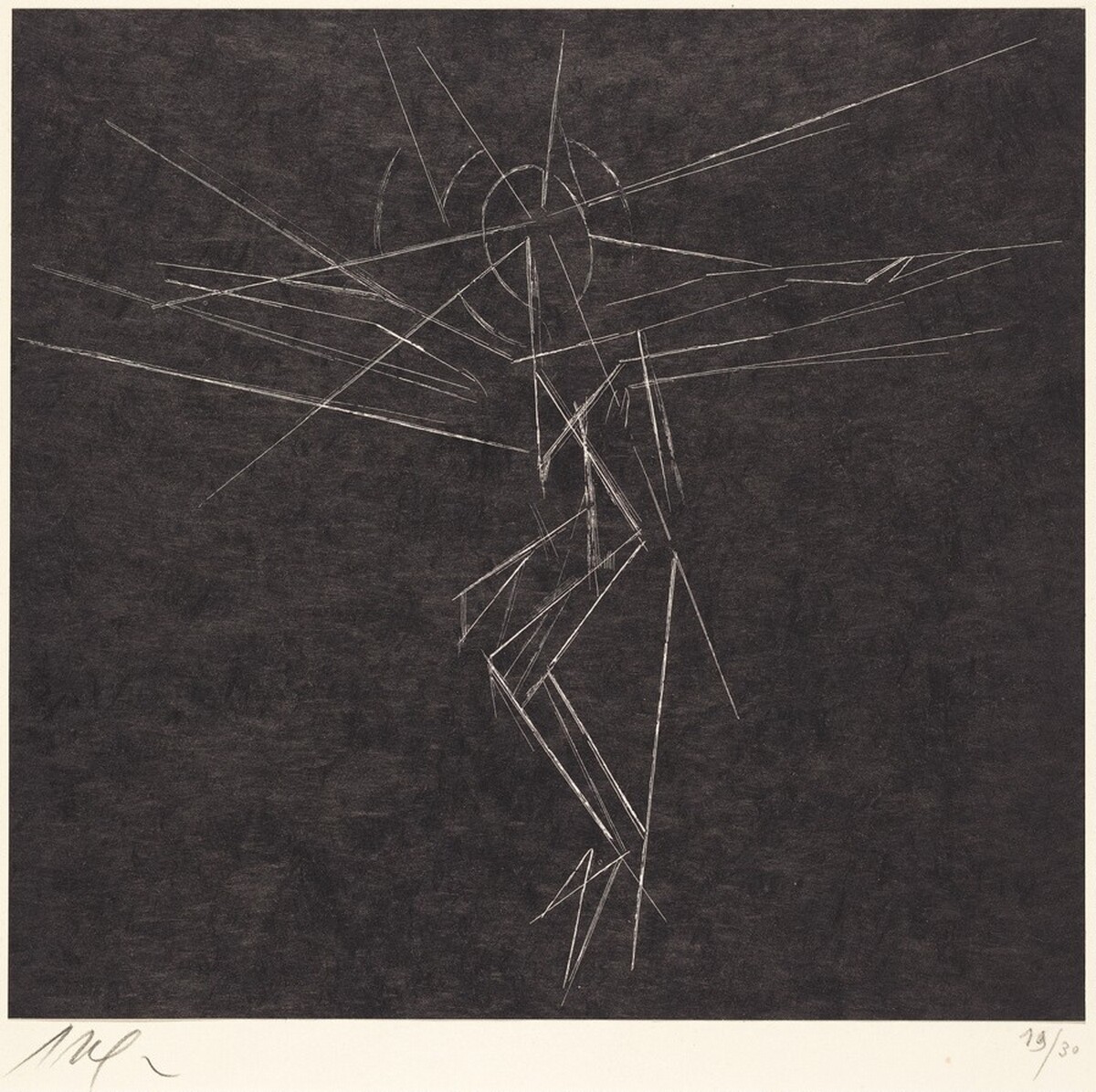 Christ on the Cross by Jean (Hans) Arp