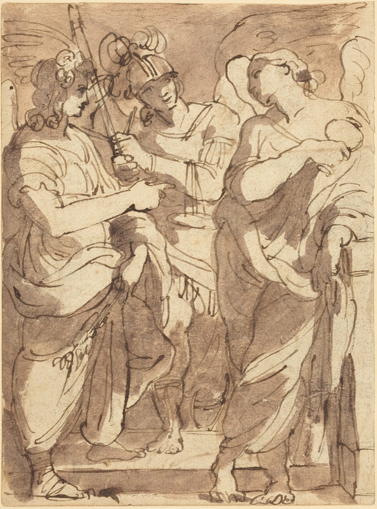 Allegory of Justice by Felice Giani
