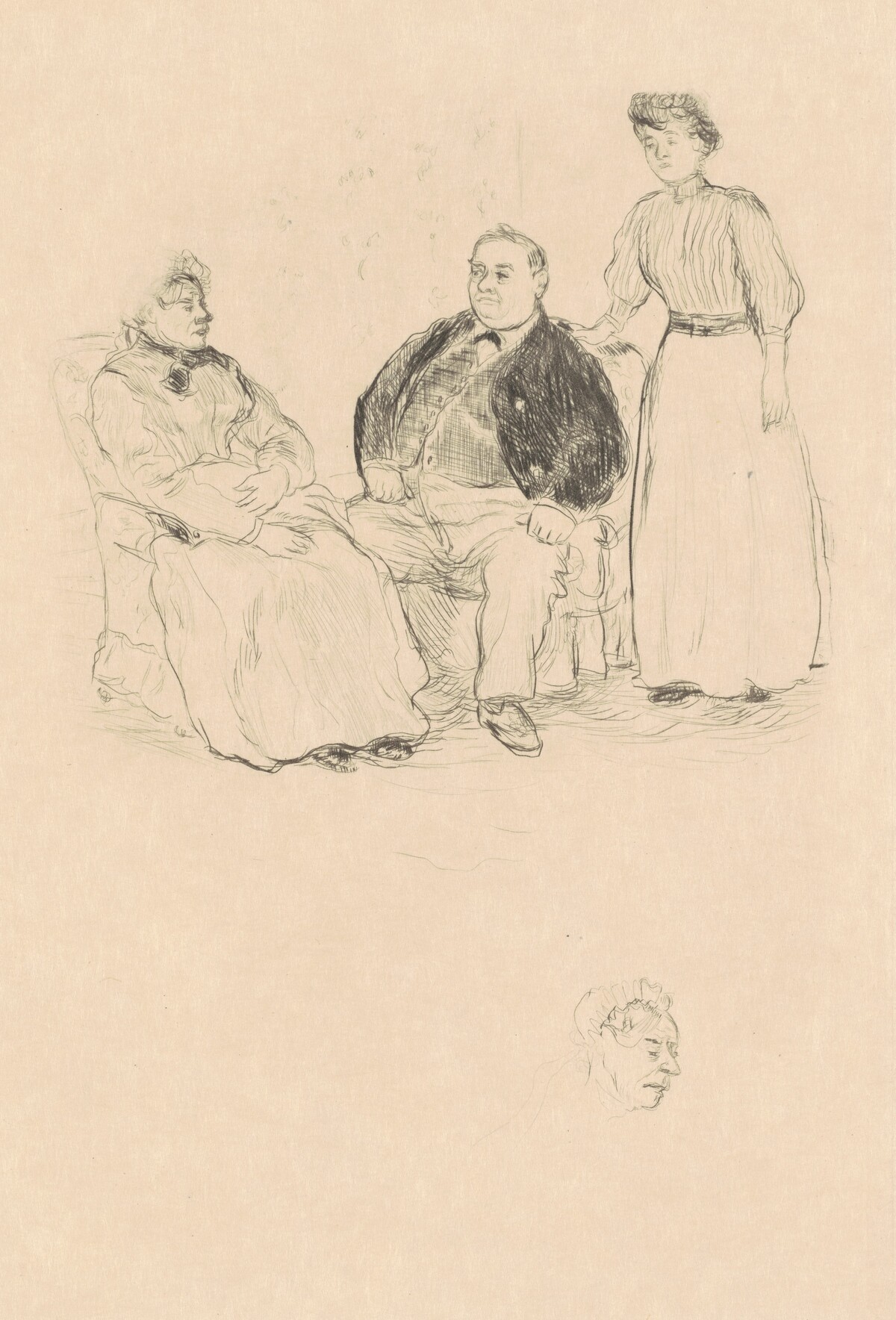 Illustration by Pierre Auguste Raffaëlli