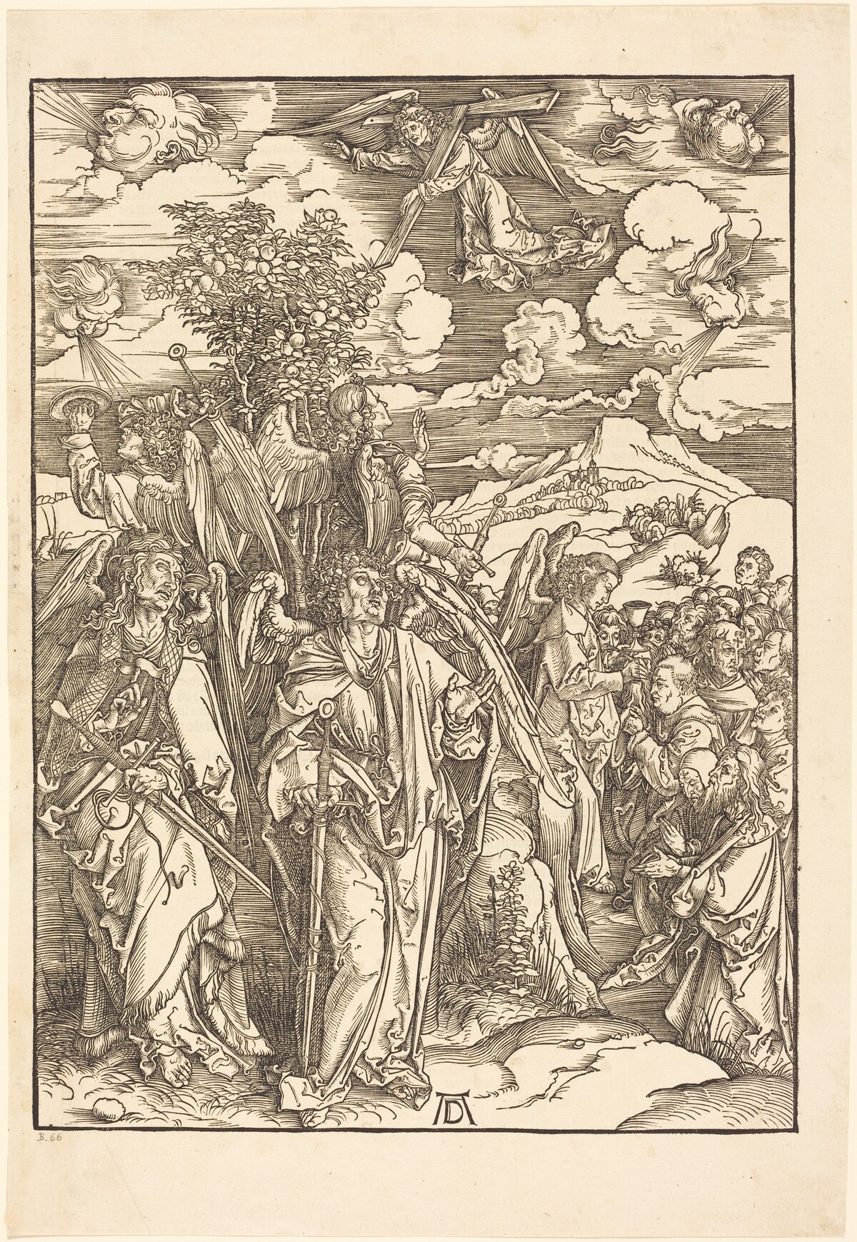 The Four Angels Holding the Winds by Albrecht Dürer