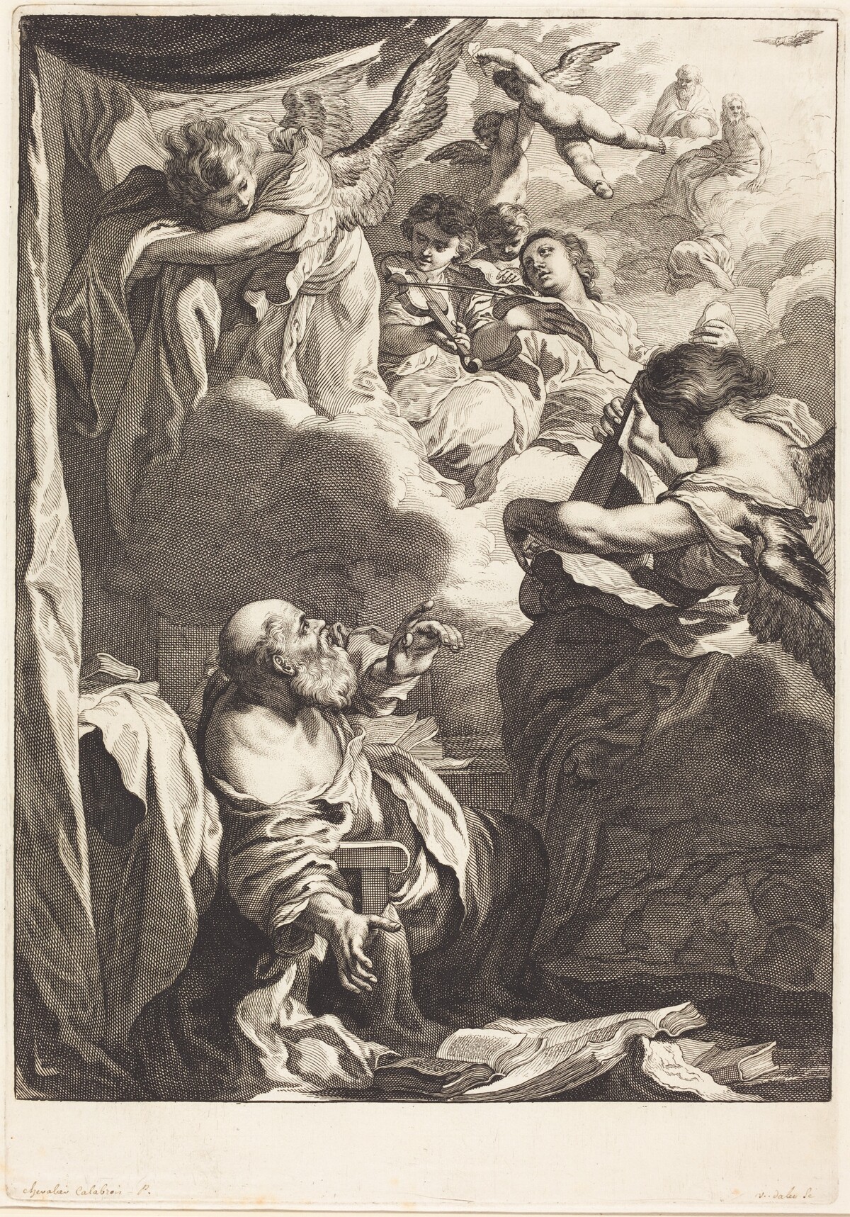 The Ecstasy of Saint Paul by Jeremias Falck