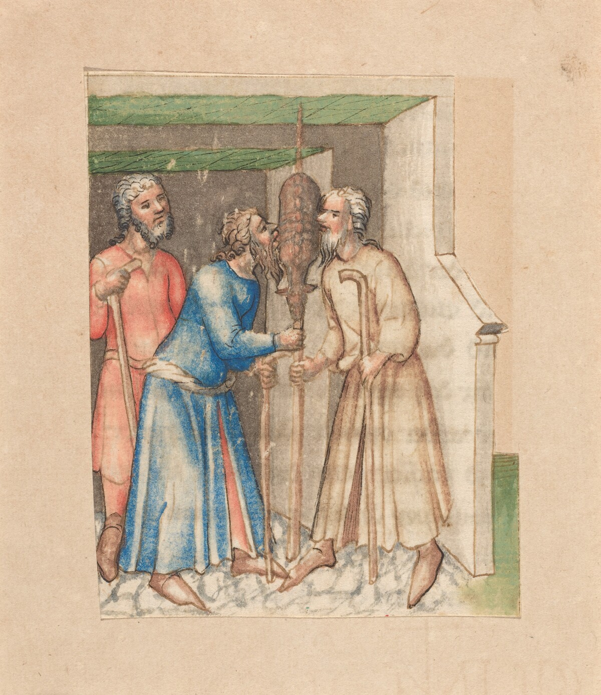 The Passover Lamb by Austrian 15th Century