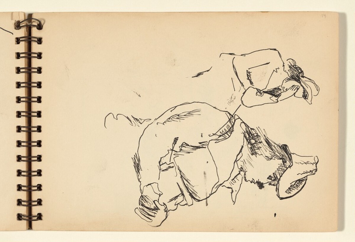 Sketchbook by Mark Rothko