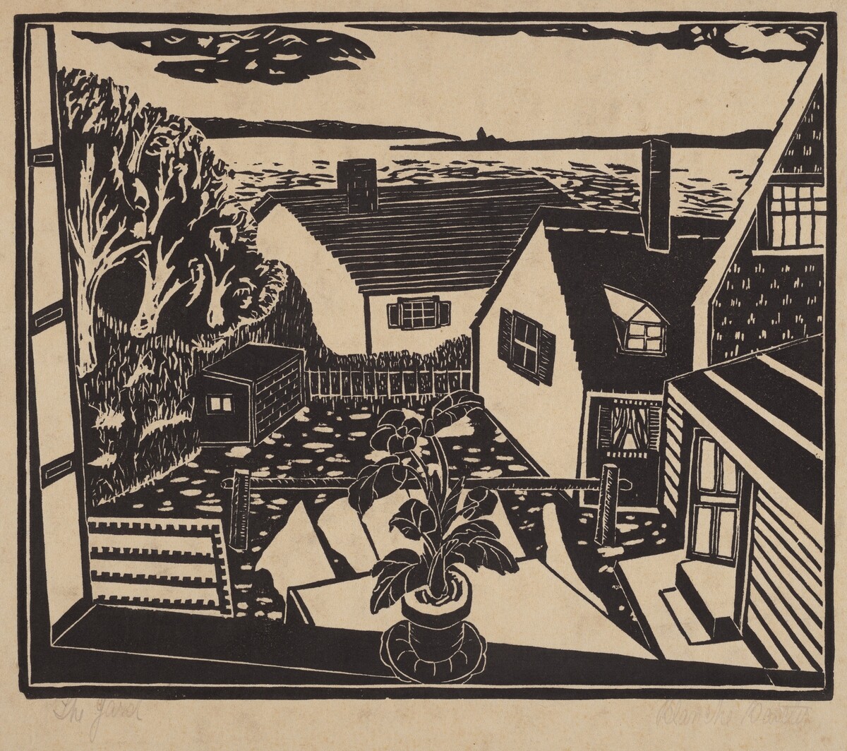 The Yard by Blanche Baxter