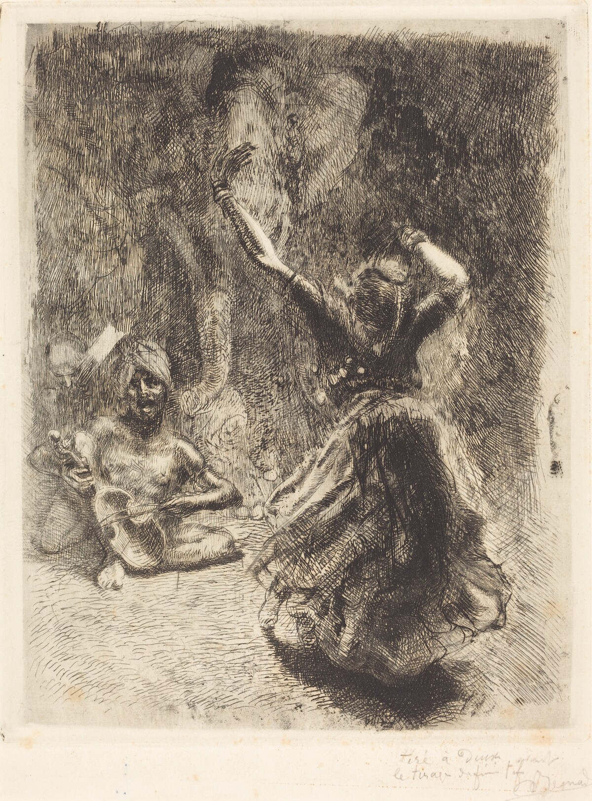 The Dancer of Tanjore (La bayadère de Tanjore) by Albert Besnard