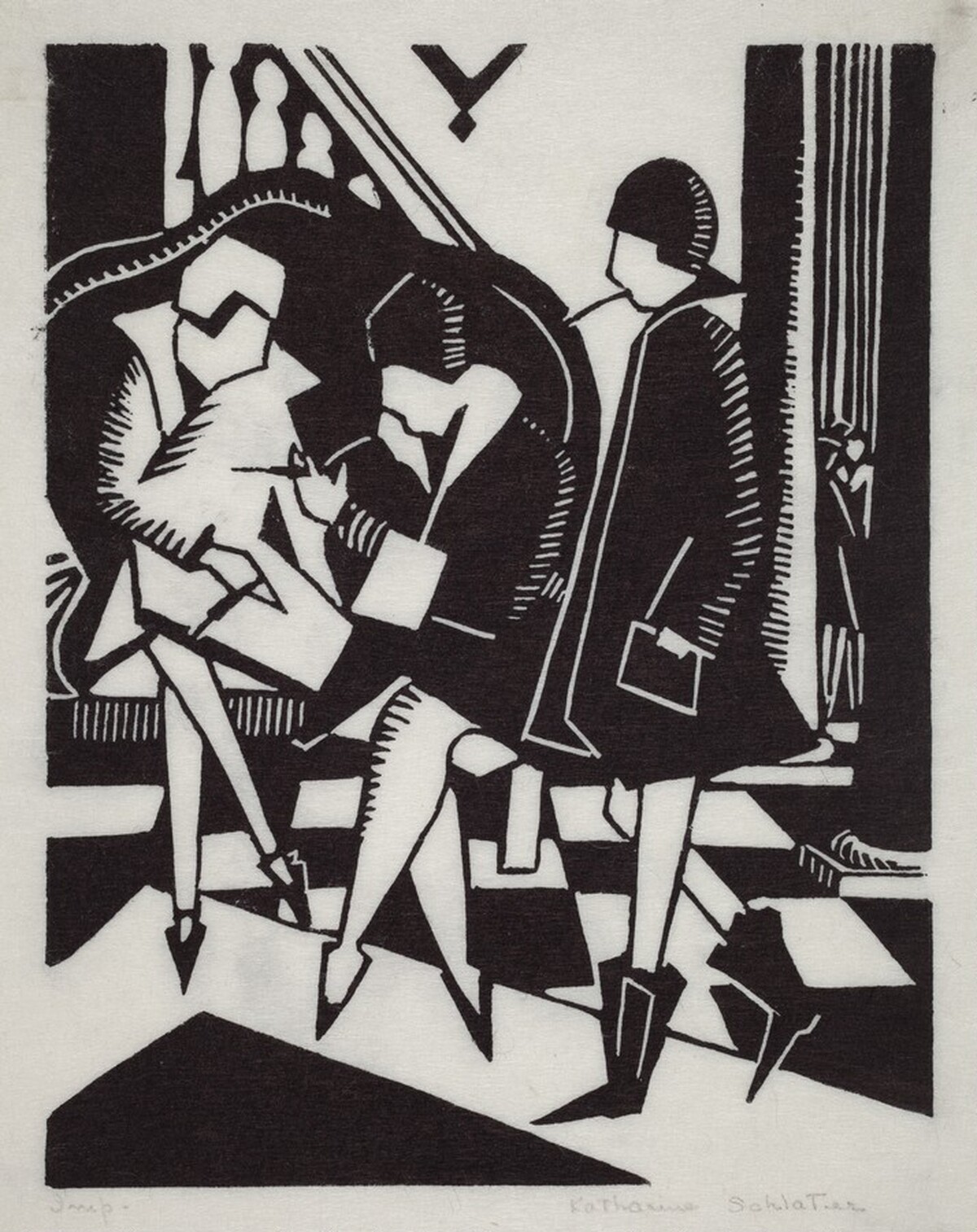 In the Lobby by Katharine Schlater