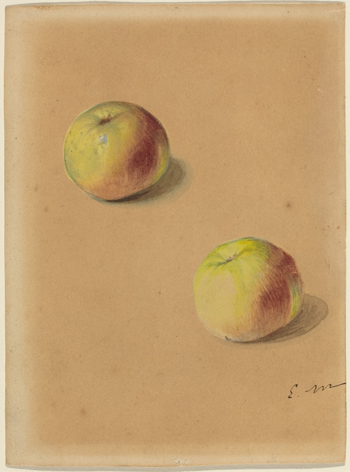Two Apples by Edouard Manet