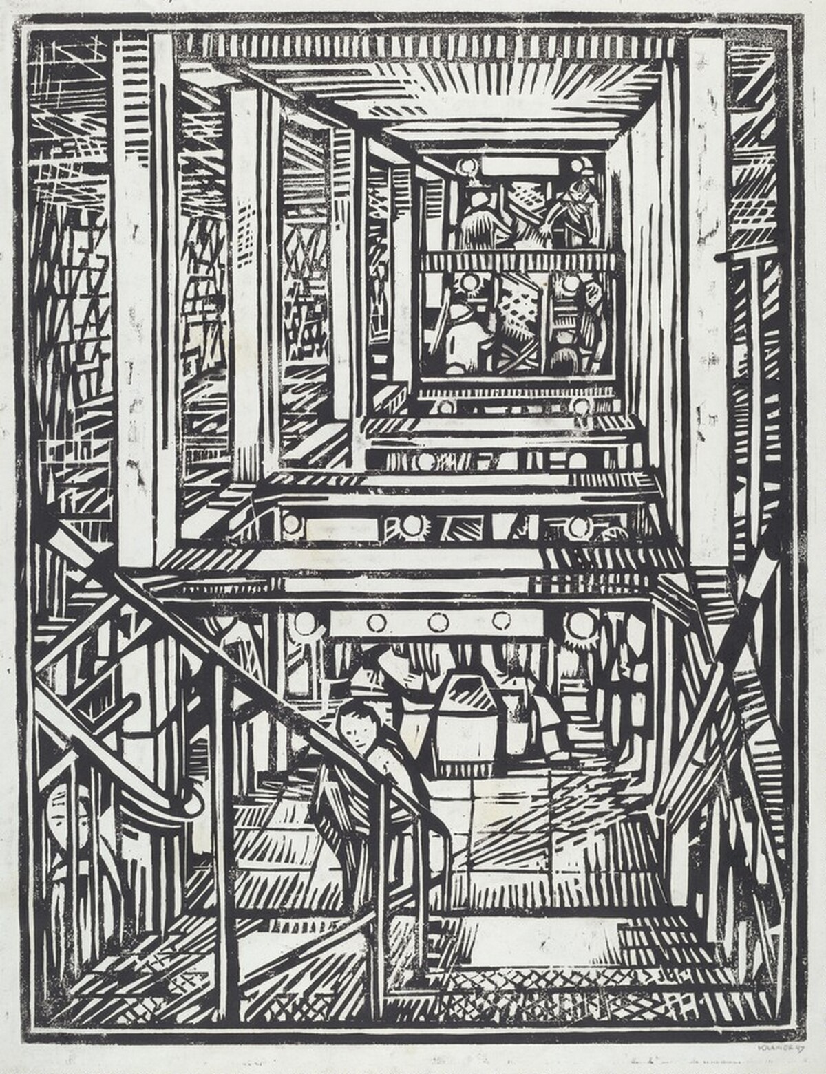 Untitled (34th Street and 6th Avenue Station) by Edith Kramer