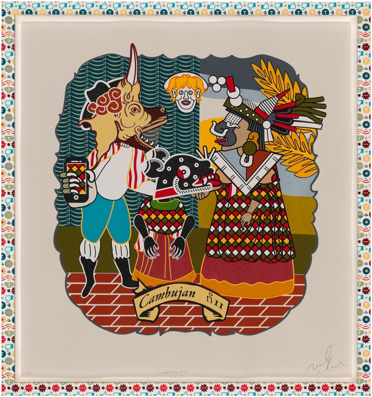 Cambujan no. 11 from La Raza Cósmica 20XX by Michael Menchaca