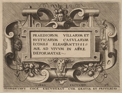 Title Page for "Praediorum Villarum"