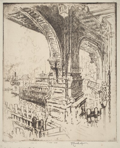 Within the Ferry, Cortlandt Street, New York
