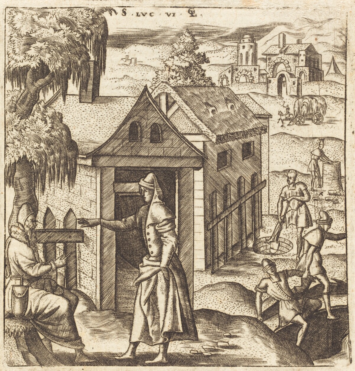 The Parable of the Blind Man by Léonard Gaultier