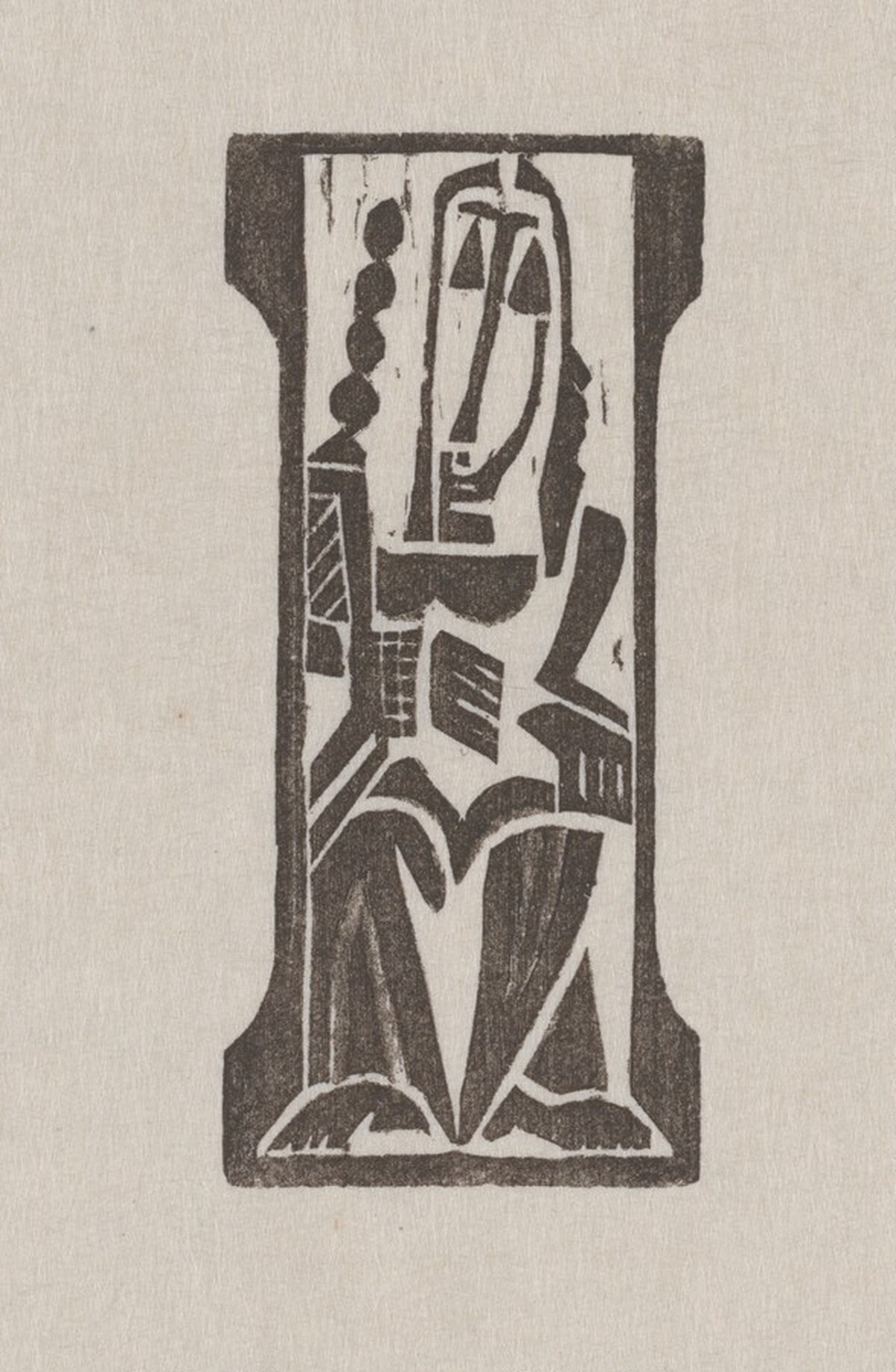 Seated Figure by Max Weber
