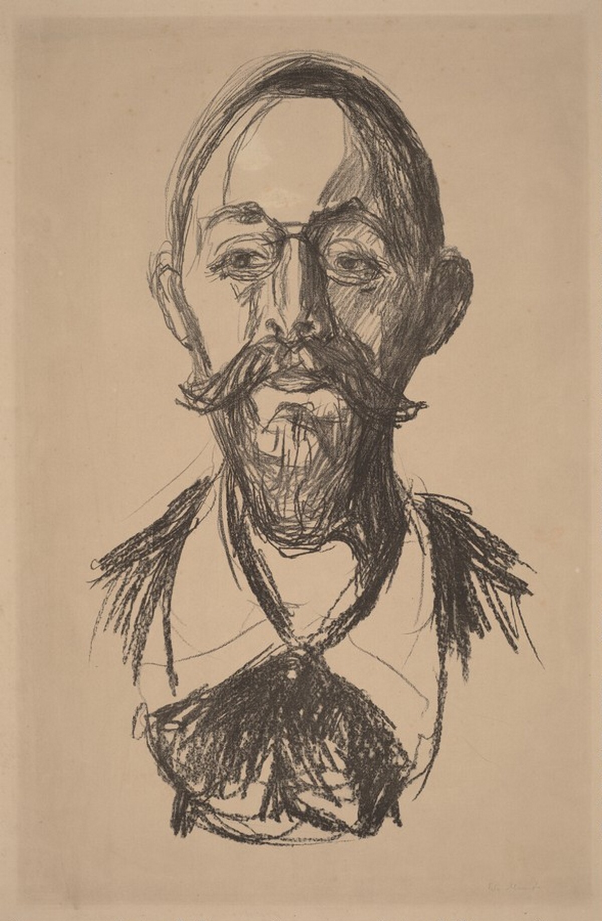 Professor Jacobsen by Edvard Munch
