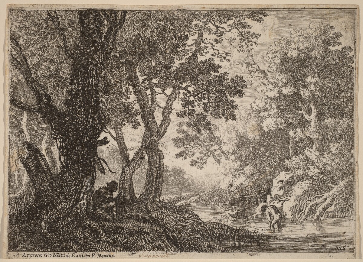 Salmacis and Hermaphroditus by Herman van Swanevelt