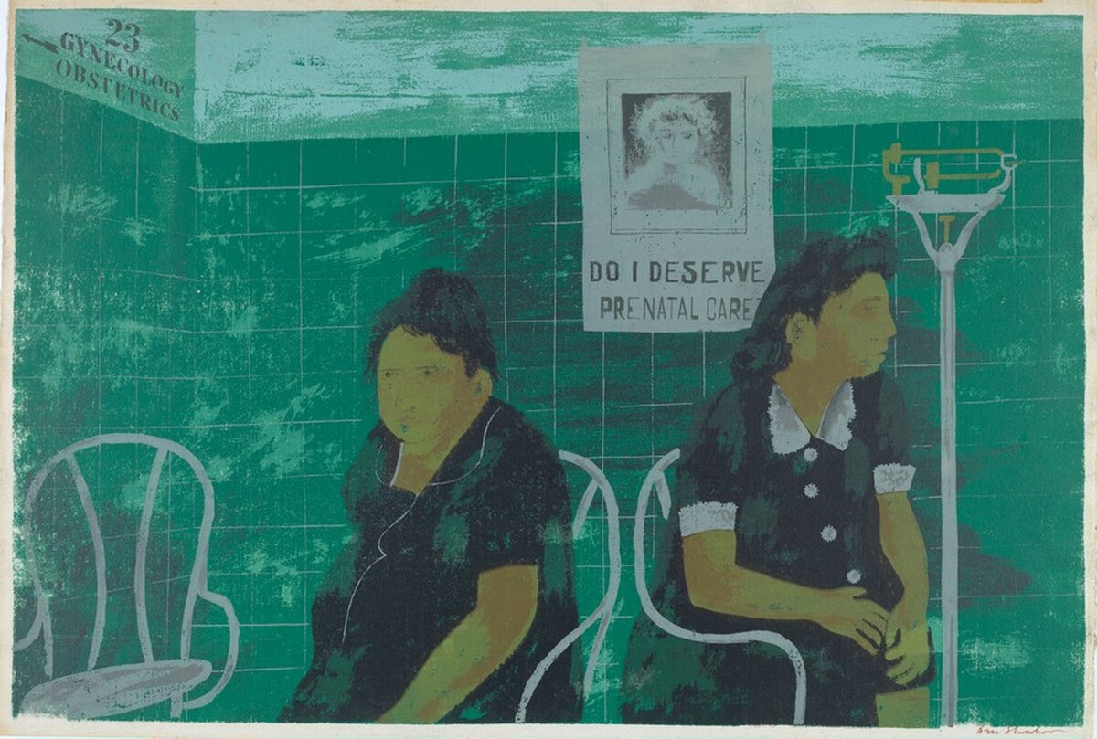 Prenatal Clinic by Ben Shahn