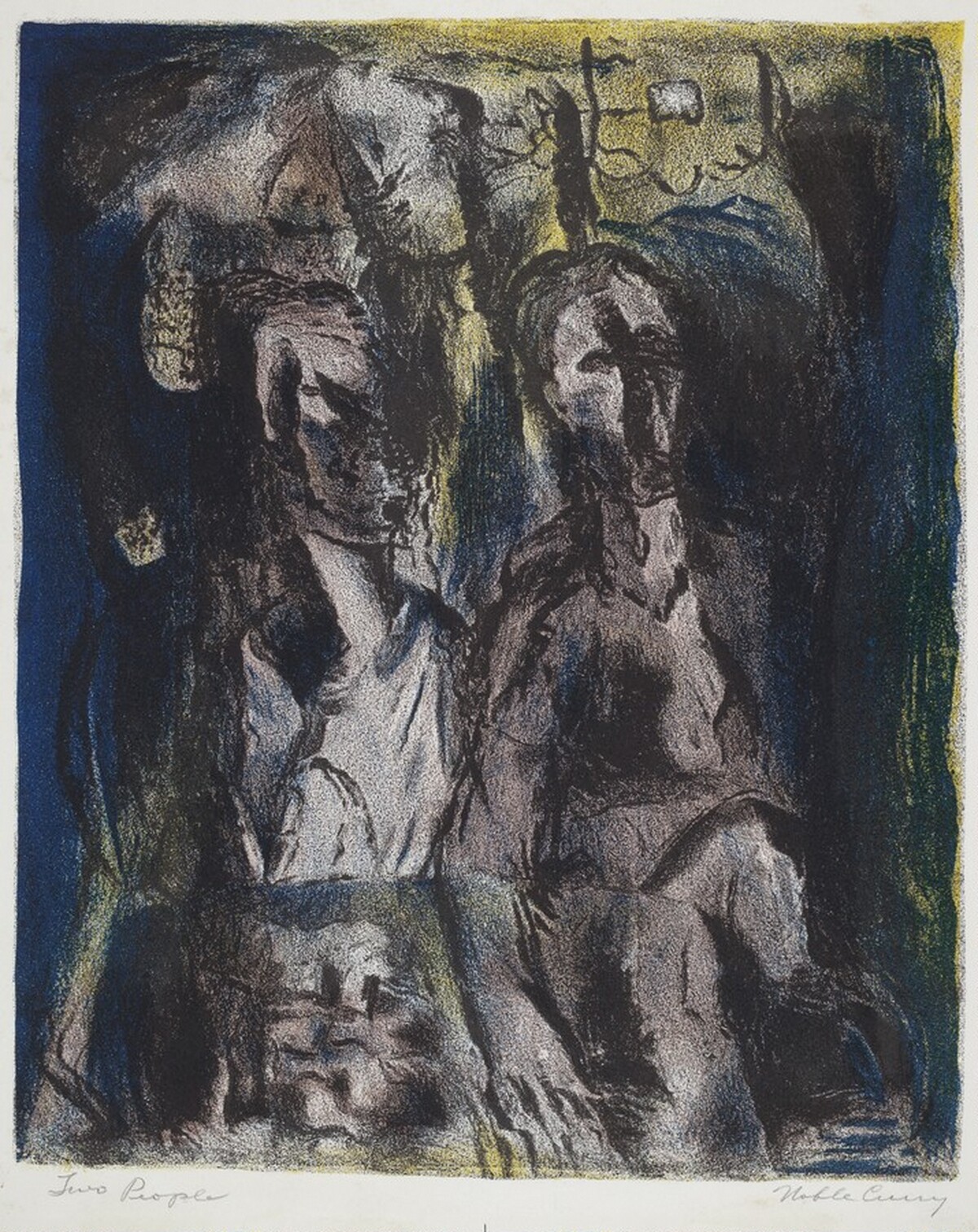 Two People by Noble Curry