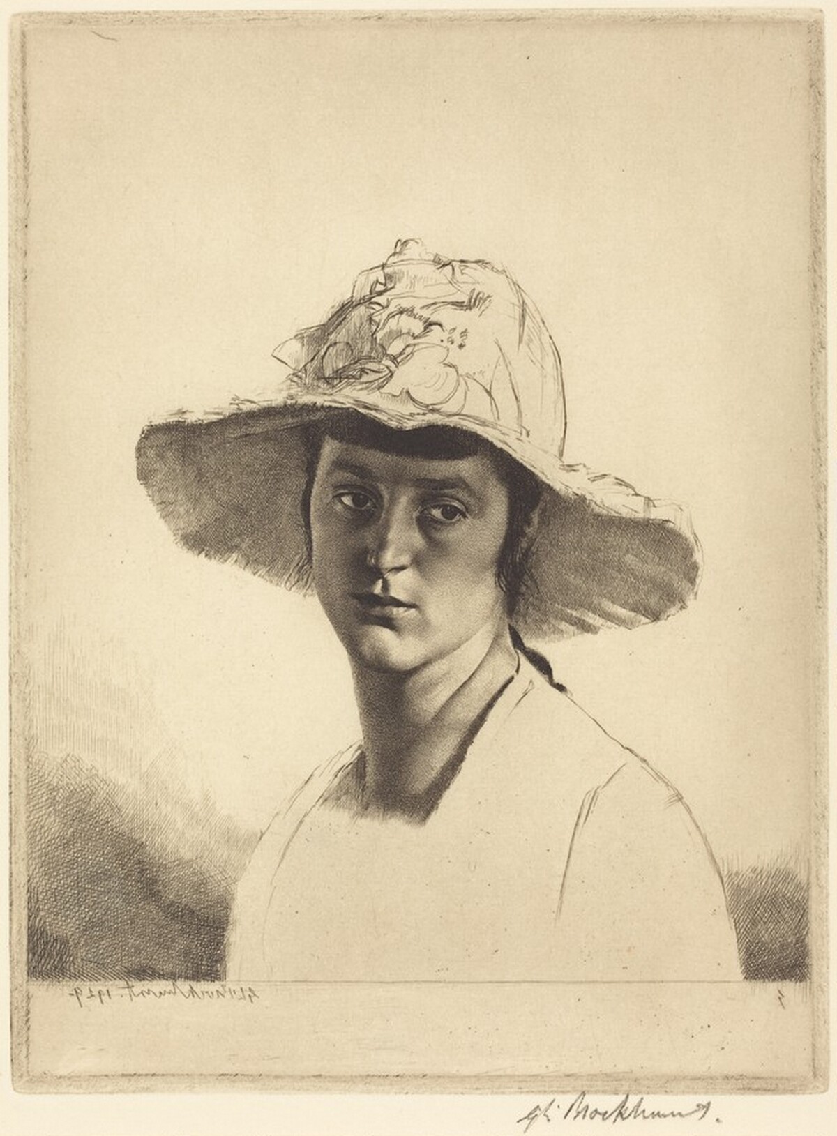 Malvina by Gerald Leslie Brockhurst