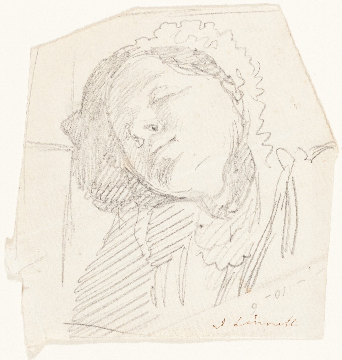 A Woman Resting by John Linnell