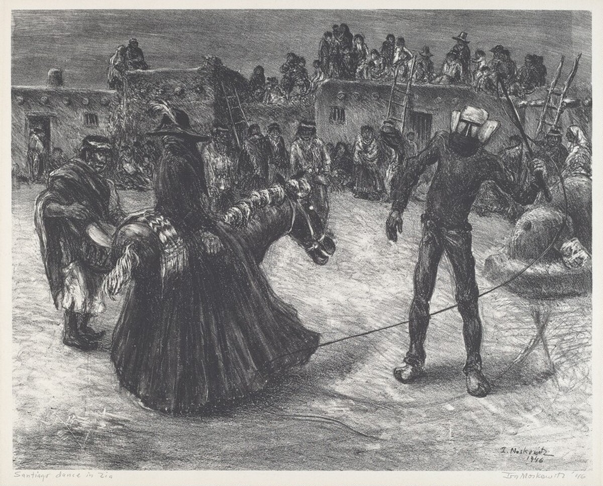 Santiago Dance in Zia by Ira Moskowitz