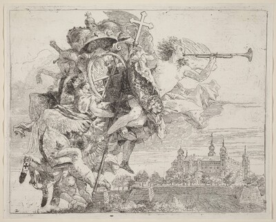 Arms of Karl Philip von Greiffenklau, Prince-Bishop of Wurzburg