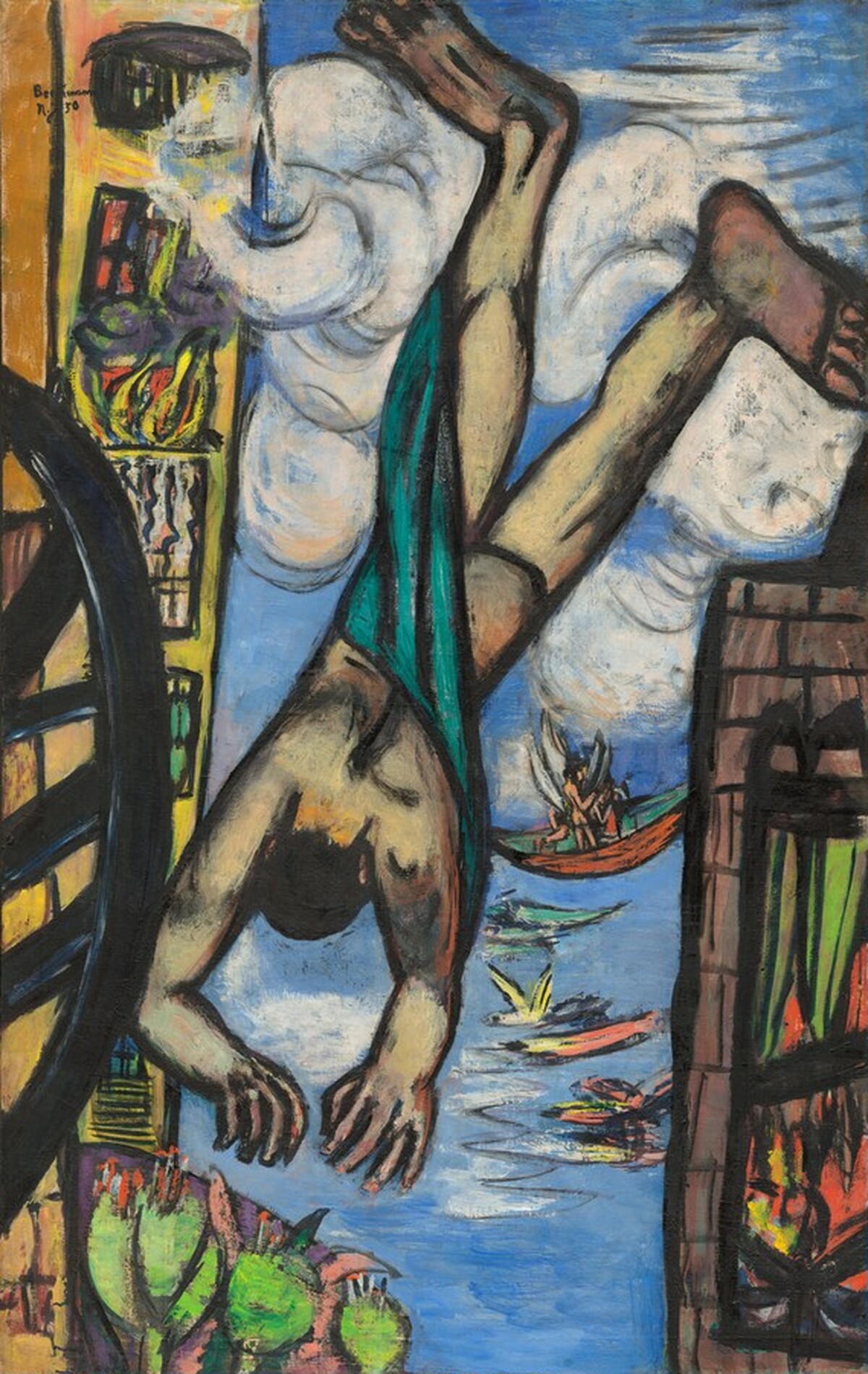 Falling Man by Max Beckmann