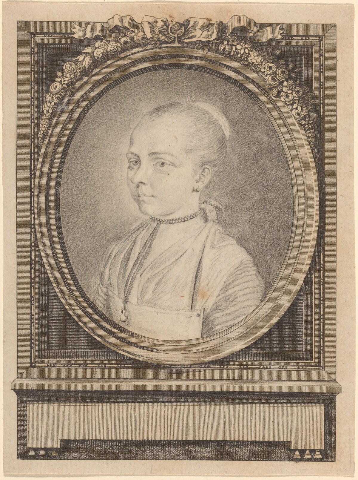 Portrait of a Girl by Adrian Zingg