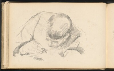 The Artist's Son Writing