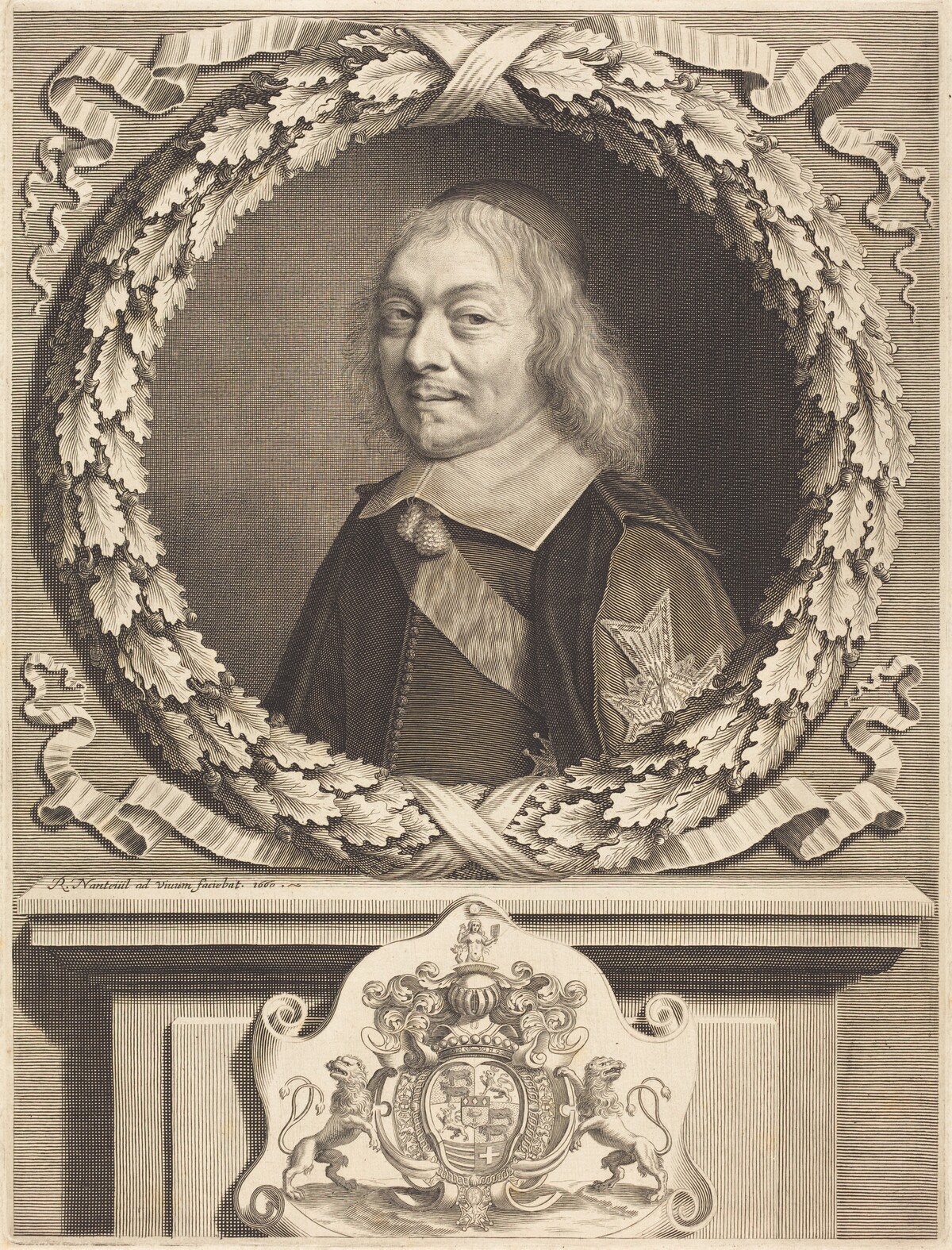 Henri-Auguste, Comte de Brienne by Robert Nanteuil