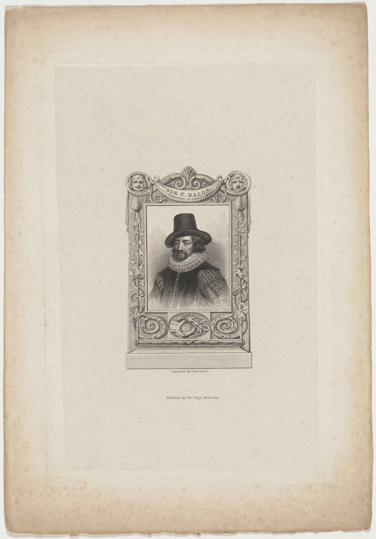 Sir Francis Bacon by Charles Heath