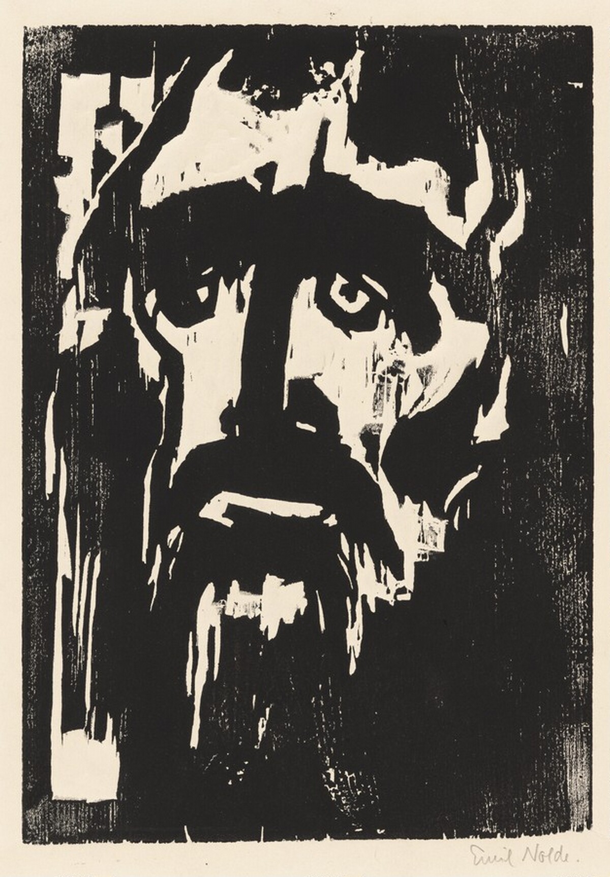 Prophet by Emil Nolde