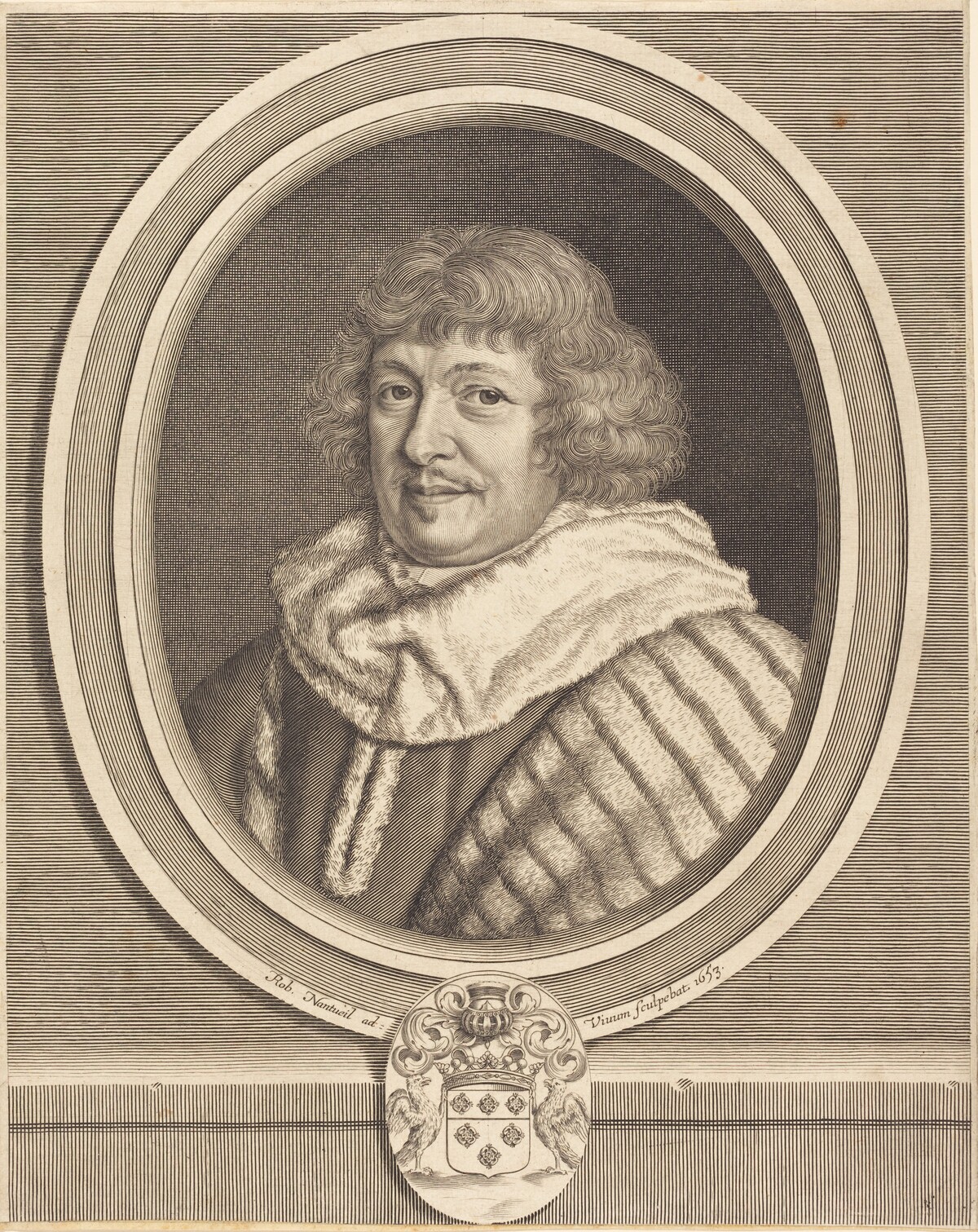 Rene, Marquis de Maisons by Robert Nanteuil
