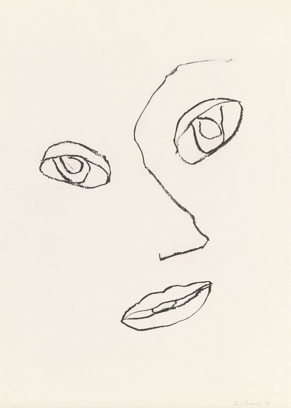 Self-Portrait by Sam Francis