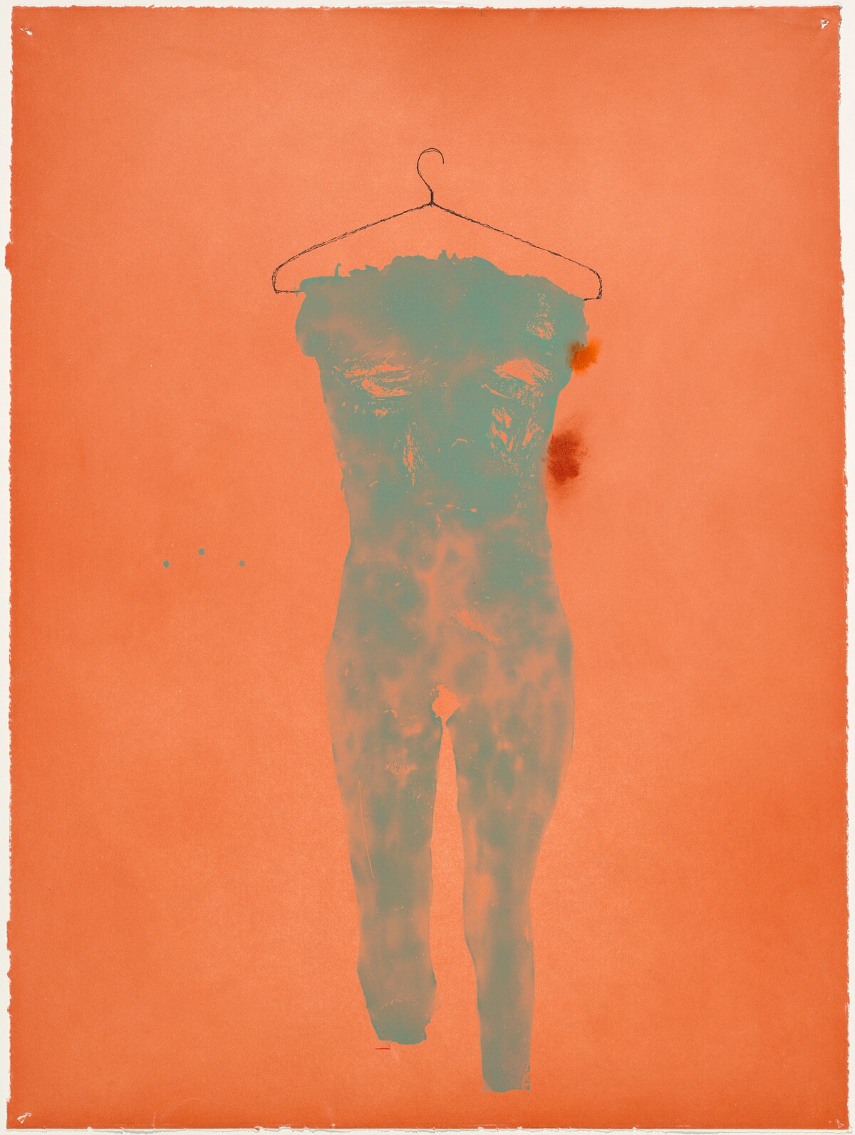Torso I (working proof) by Nathan Oliveira