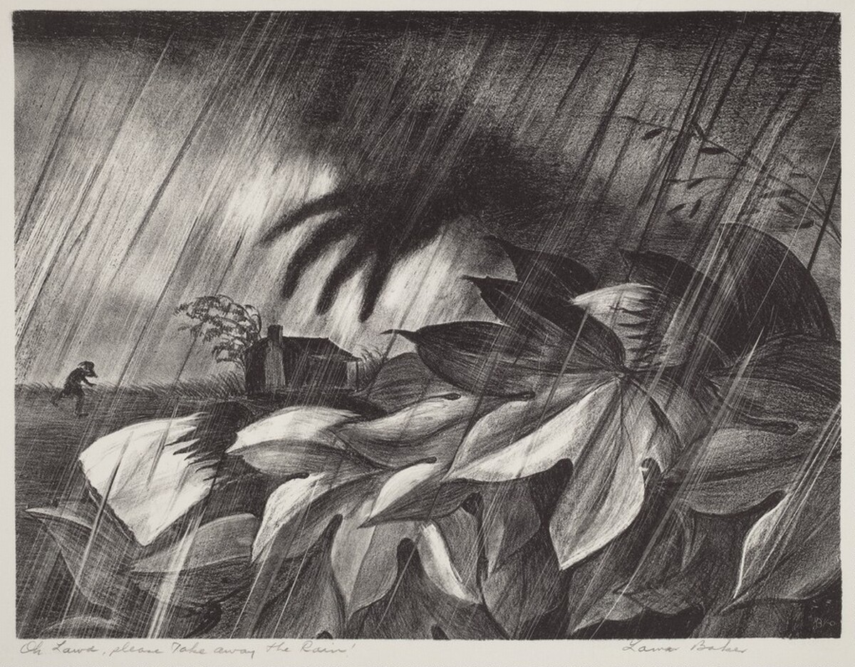 Oh Lawd, please Take away the Rain! by Lamar Baker