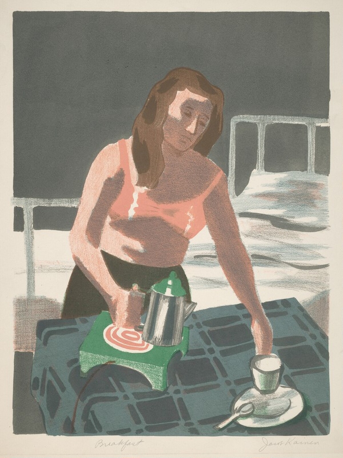 Breakfast by Jacob Kainen