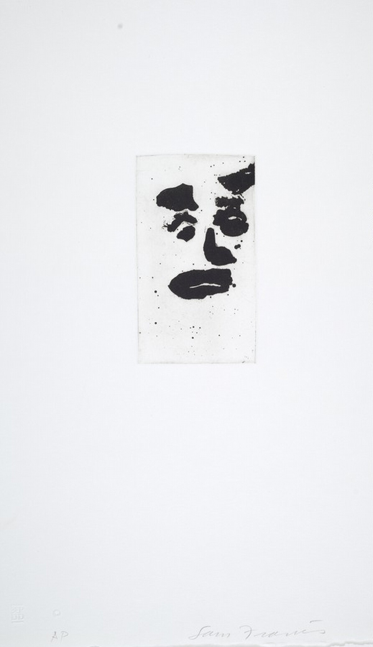 Self-Portrait by Sam Francis