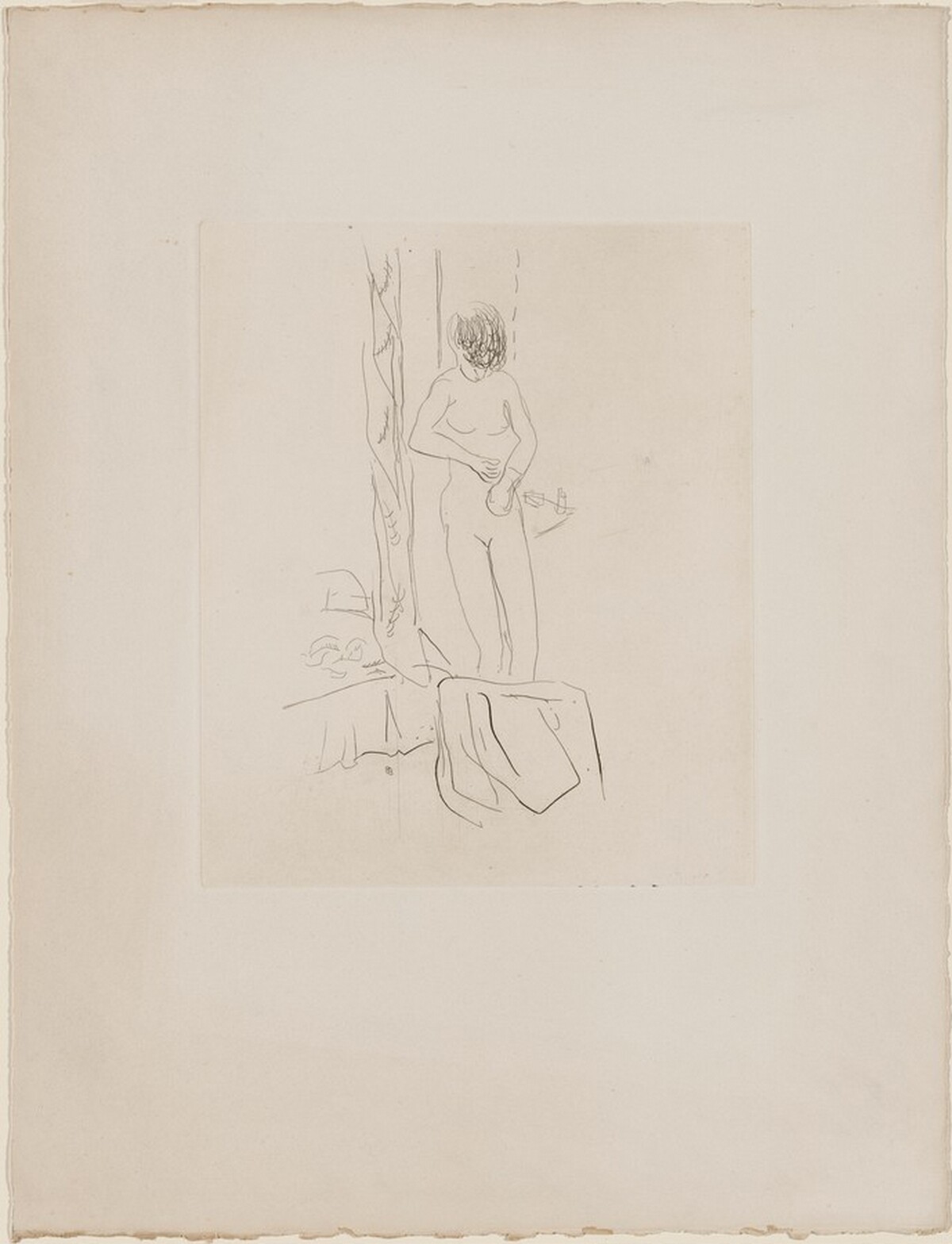The Massage (La Friction au gant de crin) by Pierre Bonnard