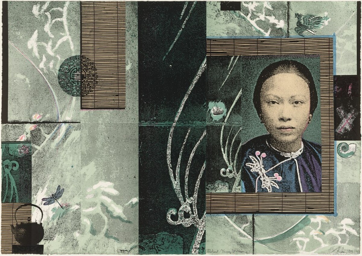 Portrait/Young Woman by Tomie Arai