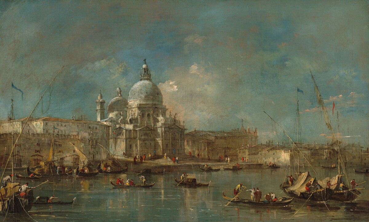 Santa Maria della Salute by Francesco Guardi